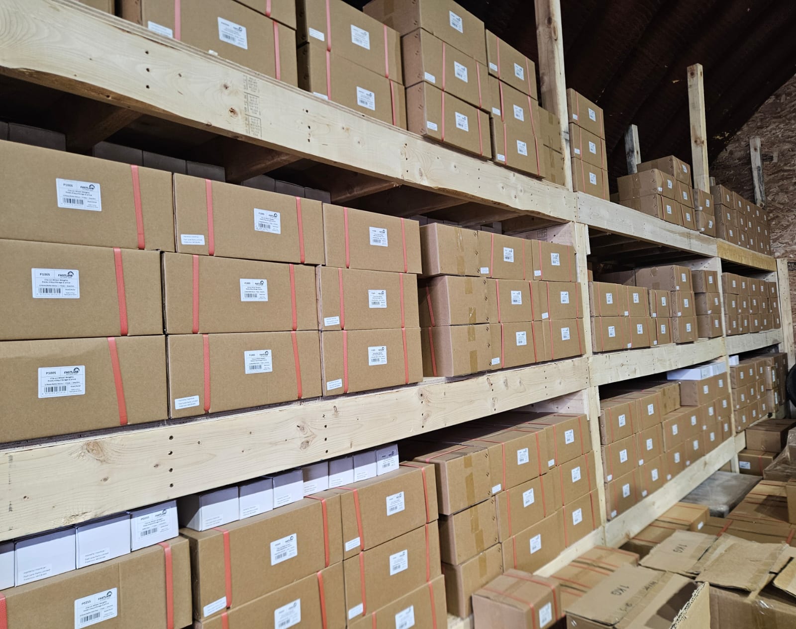 Tire valve and shop supply inventory