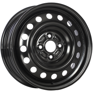 RNB STEEL WHEEL 15x6.0 Black E-Coating