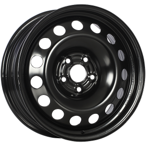 RNB STEEL WHEEL 16x6.5 Black E-Coating