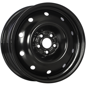 RNB STEEL WHEEL 16x6.5 Black Armour Coat